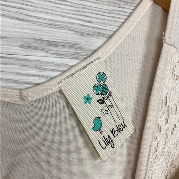 LilY Bleu Sleeveless Cream Boho Dress - Picture 6 of 7